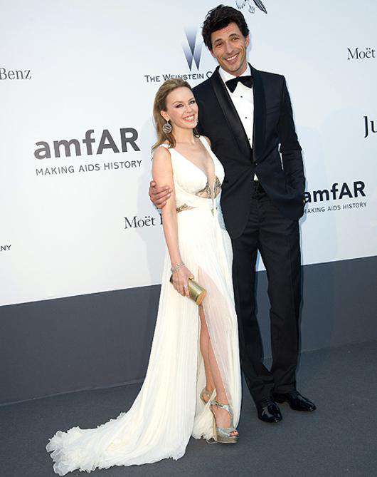 Кайли Миноуг и Андрес Веленкосо. Фото: Sipa Press/Fotodom.ru.