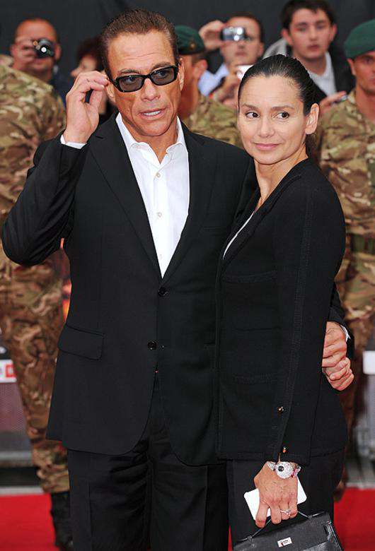 Жан-Клод Ван Дамм и Глэдис Португез. Фото: Rex Features/Fotodom.ru.