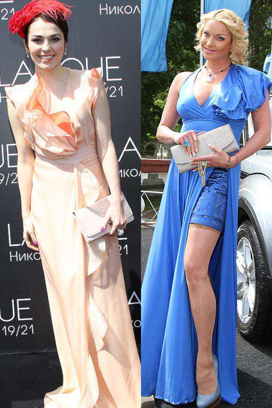 Сати Казанова и Анастасия Волочкова.