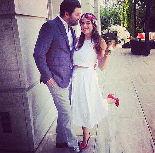 Виктория Крутая и Давид Беркович. Фото: Instagram.com.