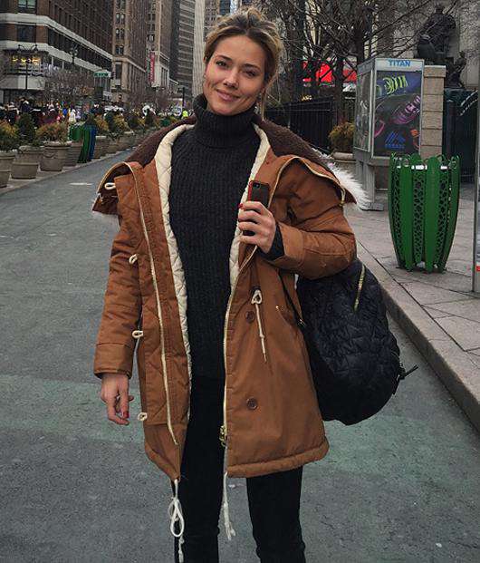 Юлия Паршута в Нью-Йорке. Фото: материалы пресс-служб.