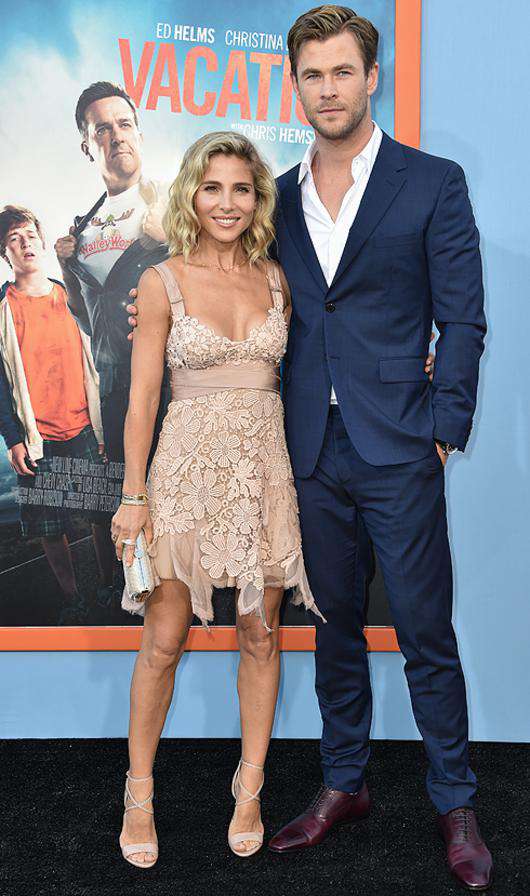 Крис Хемсворт и Эльза Патаки. Фото: Rex Features/Fotodom.ru.