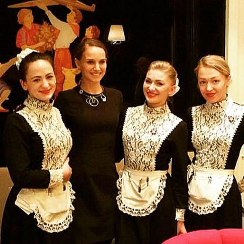 Натали Портман тайно посетила Москву