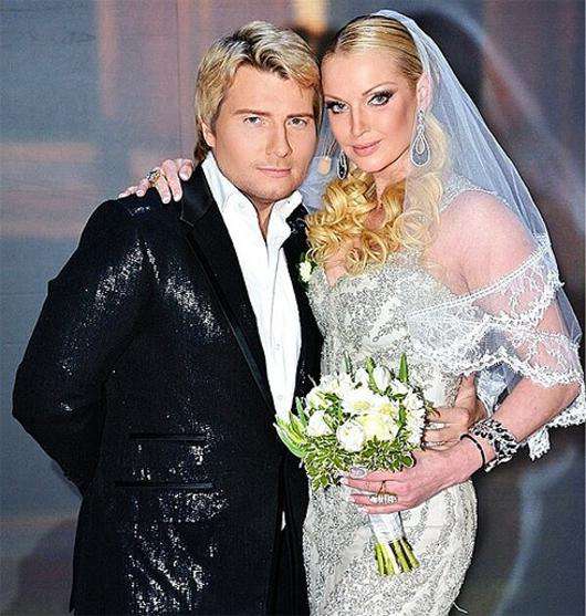 Анастасия Волочкова и Николай Басков. Фото: Twitter.com.