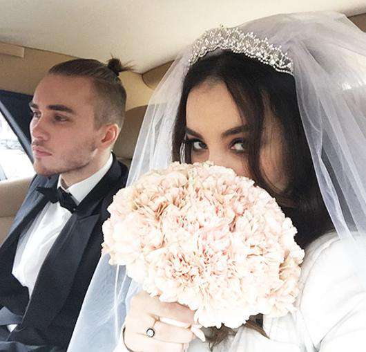 Дмитрий Клейман и Виктория Дайнеко поженились 14 апреля. Фото: Instagram.com/victoriadaineko.