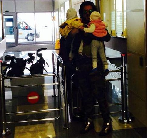 Киркоров привез детей в Москву