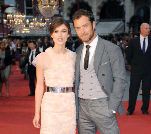 Джуд Лоу и Кира Найтли. Фото: Capital Pictures/Fotodom.ru.