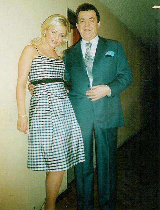 Юлия Началова и Иосиф Кобзон. Фото: Twitter.com.