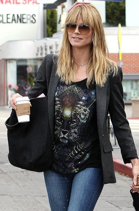 Хайди Клум встречается с экс-бойфрендом Деми Мур