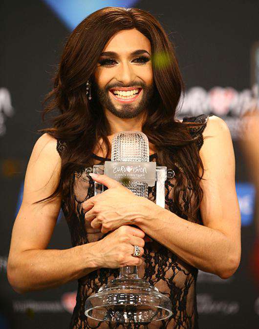 Кончита Вурст. Фото: Rex Features/Fotodom.ru.