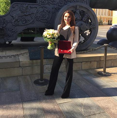 Жасмин дождалась своего звания