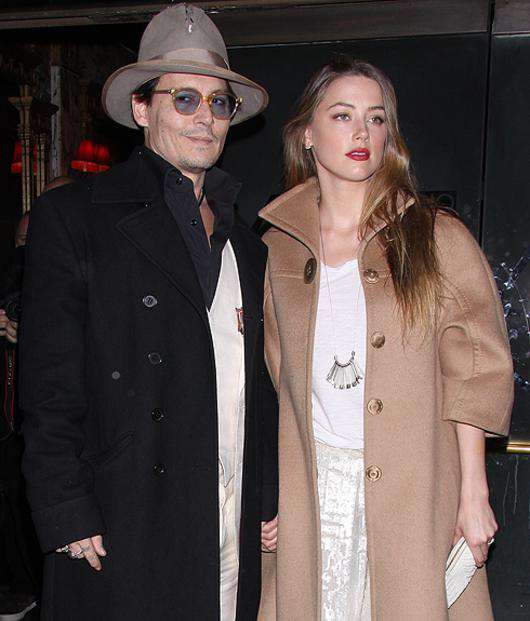 Джонни Депп и Эмбер Херд. Фото: All Over Press.