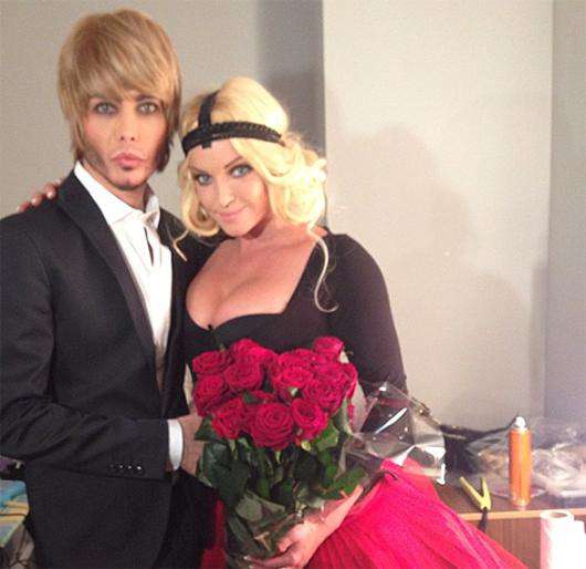 Анастасия Волочкова и Сергей Зверев. Фото: Instagram.com.