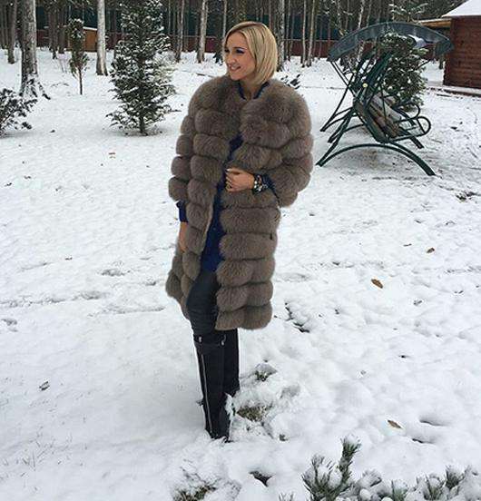 Ольга Бузова в новой шубе. Фото: Instagram.com/buzova86.