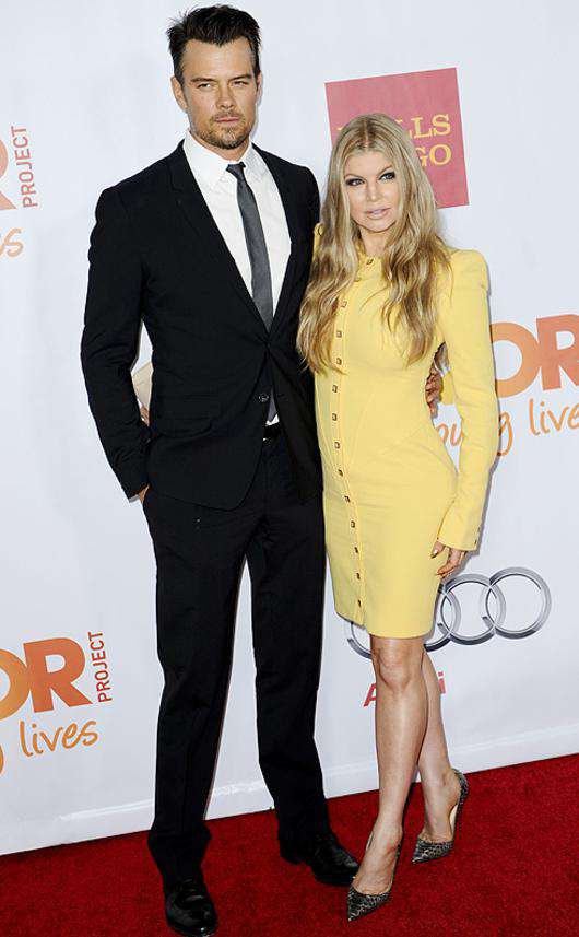 Ферджи и Джош Дюамель. Фото: Rex Features/Fotodom.ru.