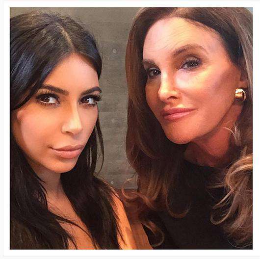 Ким Кардашьян и Кэйтлин Дженнер. Фото: Instagram.com/kimkardashian.