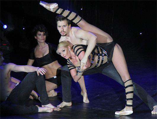 Выступление Анастасии Волочковой.