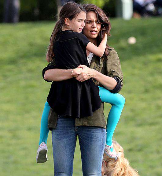 Кэти Холмс и Сури Круз. Фото: All Over Press.