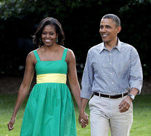 Барак и Мишель Обама. Фото: Rex Features/Fotodom.ru.