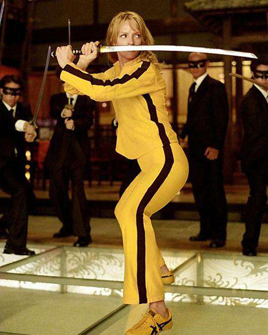 Ума Турман. Кадр из фильма «Убить Билла».