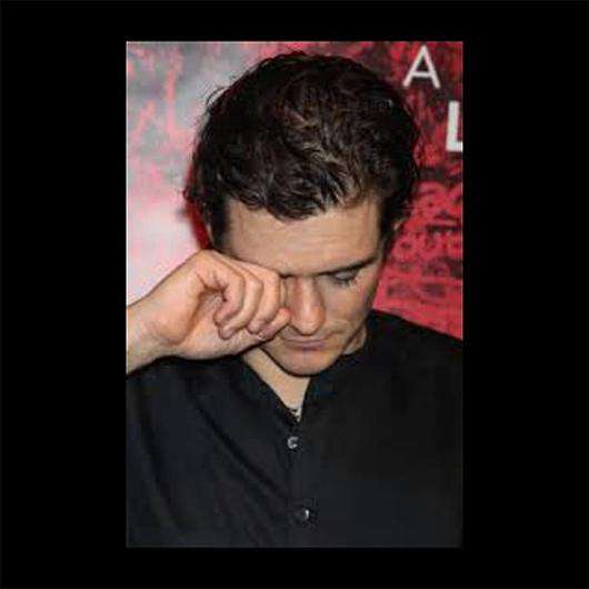 Этот снимок Орландо Блума Джастин Бибер разместил в своем микроблоге. Фото: Instagram.com/justinbieber.