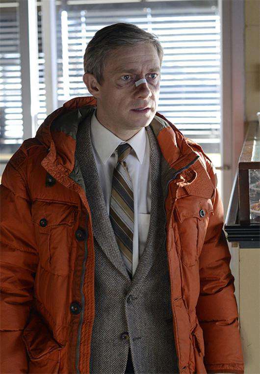 Мартин Фримен. Кадр из сериала «Фарго».