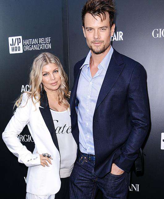 Ферджи и Джош Дюамель. Фото: Rex Features/Fotodom.ru.