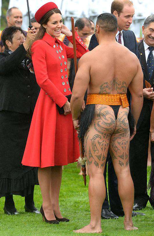 Герцогиня Кембриджская Кэтрин во время турне по Новой Зеландии. Фото: Rex Features/Fotodom.ru.