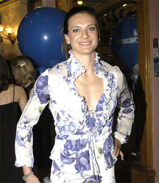 Елена Исинбаева.