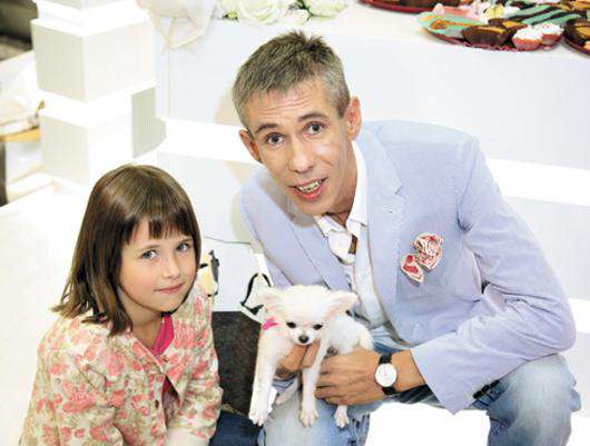 Алексей Панин с дочерью.