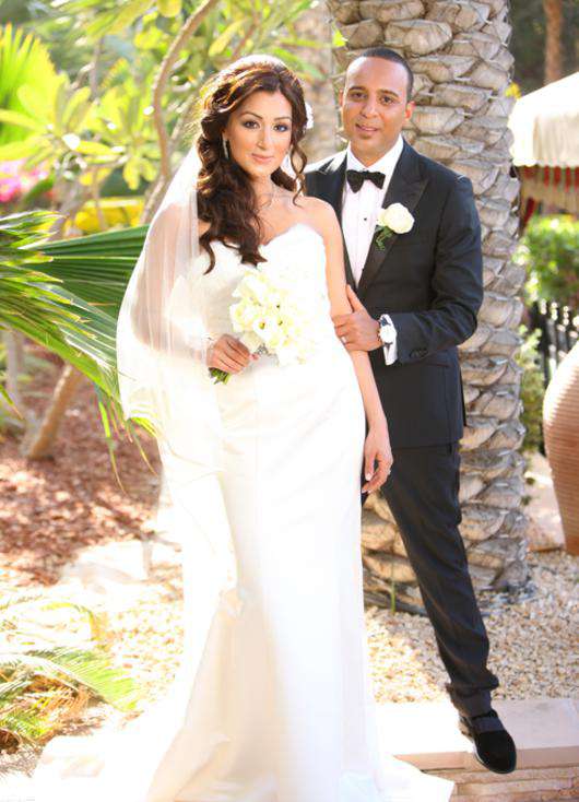 Араш с женой.