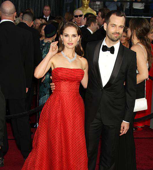 Бенджамин Мильпье и Натали Портман. Фото: Rex Features/Fotodom.ru. 