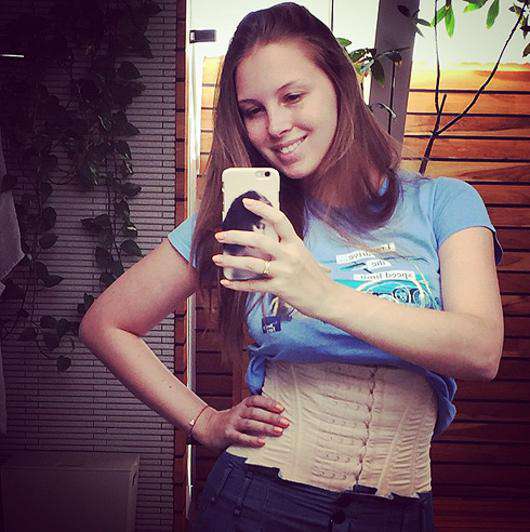 Полина Диброва рассказала, как приходит в форму после родов. Фото: Instagram.com/polinadibrova. 