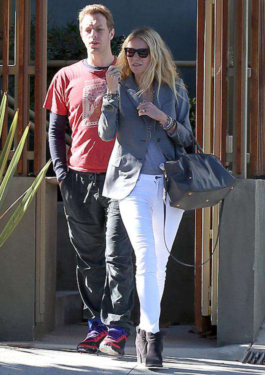 Гвинет Пэлтроу и Крис Мартин. Фото: All Over Press.