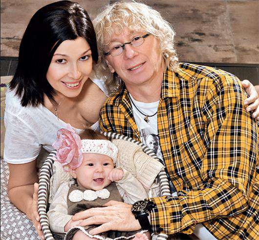 Аркадий Укупник с женой и дочерью. Фото: личный архив семьи Укупников.