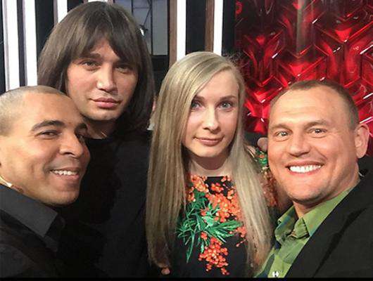 Анастасия Дашко с другими экс-участниками Дома-2. Фото: Instagram.com/stepanmen.