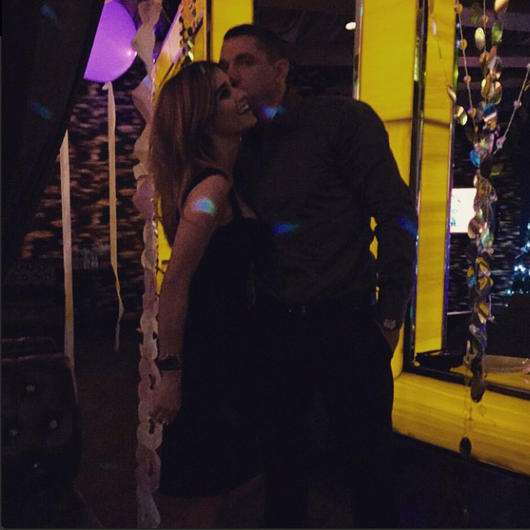 Ксения пришла с новой любовью на праздничную вечеринку. Фото: социальные сети