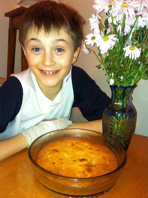 Лимонный пирог приготовит даже ребенок