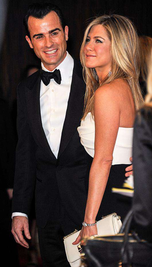 Дженнифер Энистон и Джастин Теру. Фото: Rex Features/Fotodom.ru.