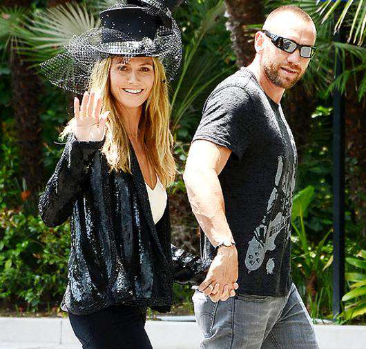 Хайди Клум и МАртин Кристен. Фото: Rex Features/Fotodom.ru.