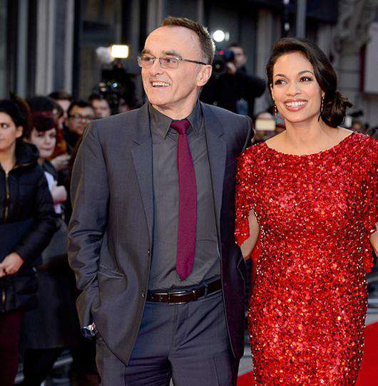 Дэнни Бойл и Розарио Доусон. Фото: Rex Features/Fotodom.ru.