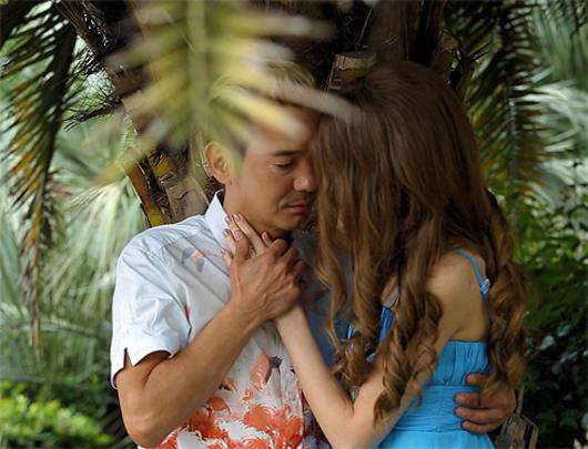 Олег Яковлев на съемках нового клипа.