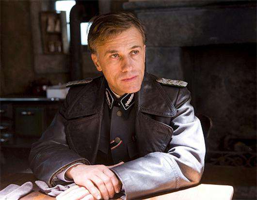 Кристоф Вальц. Кадр из фильма «Бесславные ублюдки».