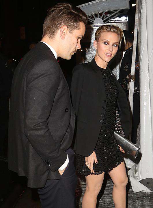 Ромен Дориак и Скарлетт Йоханссон. Фото: All Over Press.