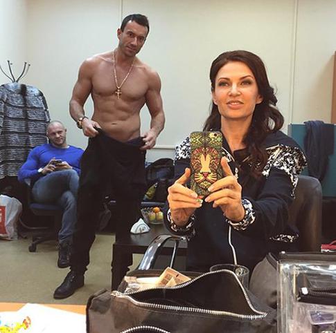 Бледанс и Терехин оказались в одной гримерке