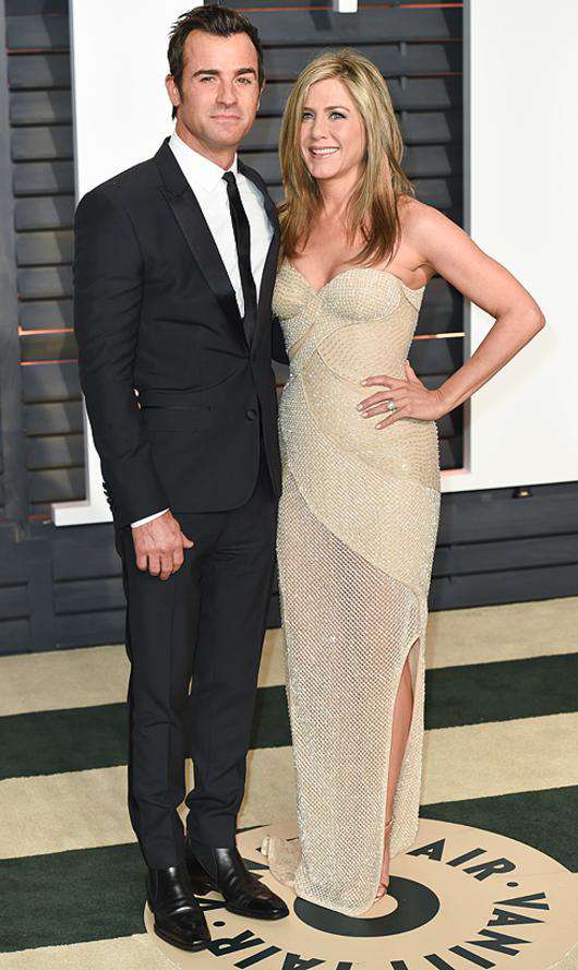 Дженнифер Энистон и Джастин Теру. Фото: Rex Features/Fotodom.ru.