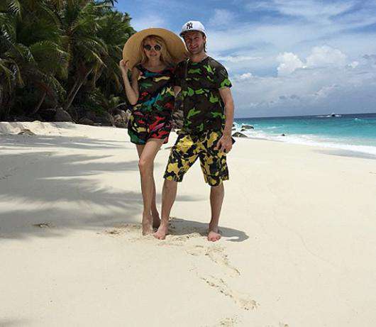 Яна Рудковская и Евгений Плющенко. Фото: Instagram.com/ rudkovskayaofficial. 