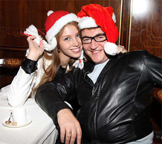 Дмитрий Дибров с женой Полиной.