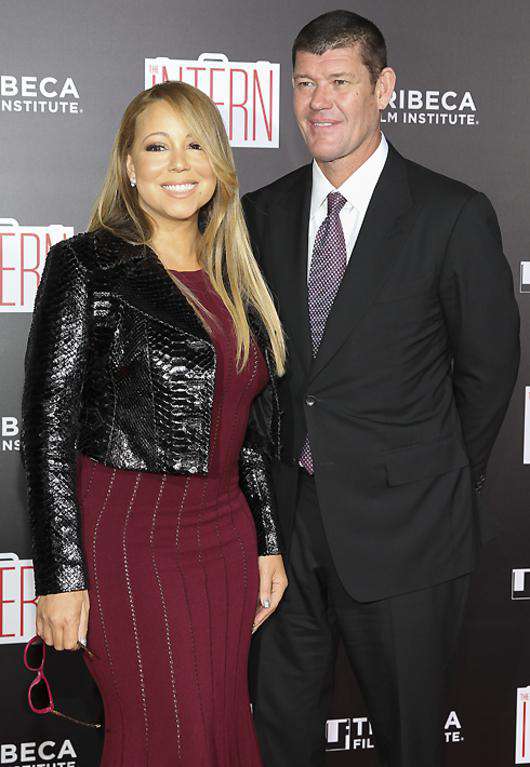 Мэрайя Кэри и Джеймс Пэкер. Фото: Rex Features/Fotodom.ru.