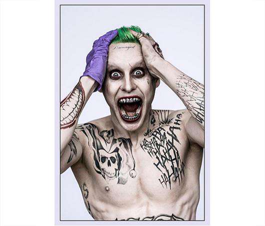 Джаред Лето в образе Джокера. Фото: Twitter.com/@DavidAyerMovies.